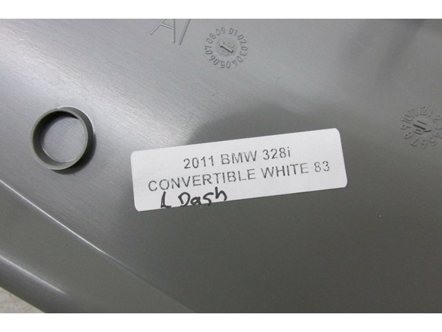  2009-2013 BMW 328i E93 E92 LCI OEM LEFT FRONT SIDE DASH COVER TRIM   