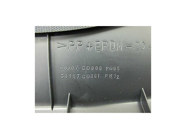 2003-2004 NISSAN 350Z COUPE OEM LEFT FRONT DASH UNDER STEERING WHEEL TRIM PANEL