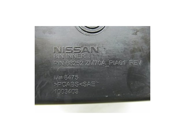 2007-2009 NISSAN QUEST OEM FRONT CENTER DASH INNER STORAGE COMPARTMENT BIN