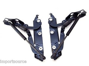 2009-2011 JAGUAR XF OEM REAR TRUNK LID STRUT DAMPER HINGES BLUE
