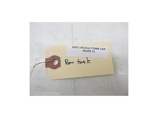 2008-2011 LINCOLN TOWN CAR OEM TRUNK LID BACK UP LIGHTS WIRE HARNESS 