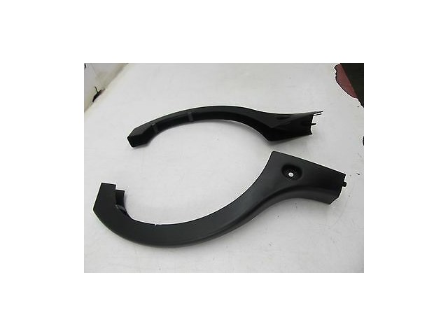 2006-2009 MERCEDES CLS500 W219 OEM REAR TRUNK LID HINGE PLASTIC COVERS SET OF 2