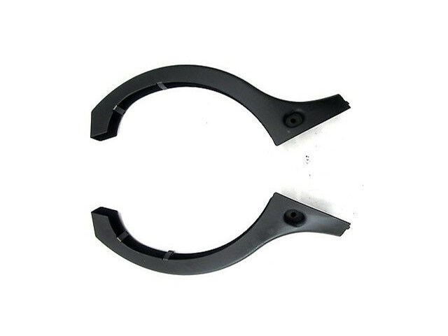 2006-2009 MERCEDES CLS500 W219 OEM REAR TRUNK LID HINGE PLASTIC COVERS SET OF 2