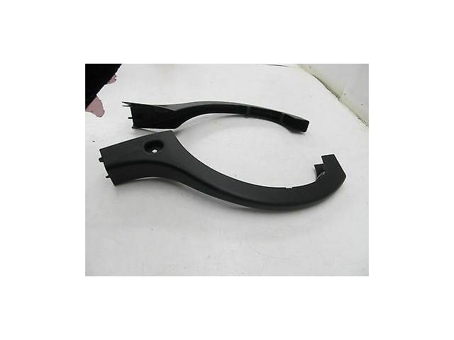 2006-2009 MERCEDES CLS500 W219 OEM REAR TRUNK LID HINGE PLASTIC COVERS SET OF 2