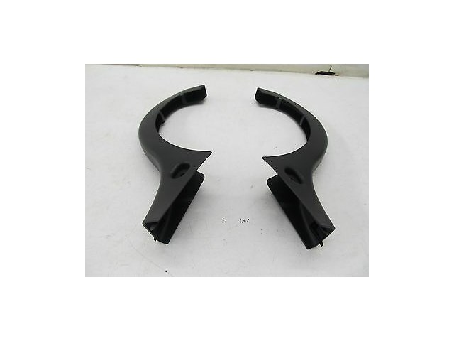 2006-2009 MERCEDES CLS500 W219 OEM REAR TRUNK LID HINGE PLASTIC COVERS SET OF 2