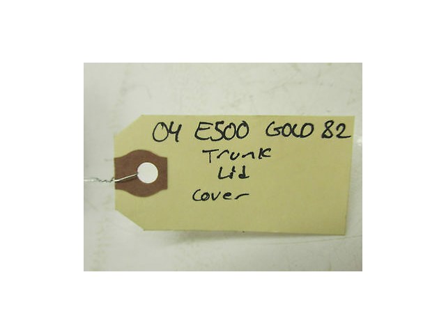2003-2006 MERCEDES BENZ E500 W211 OEM TRUNK LID HANDLE RELEASE TRIM / COVER