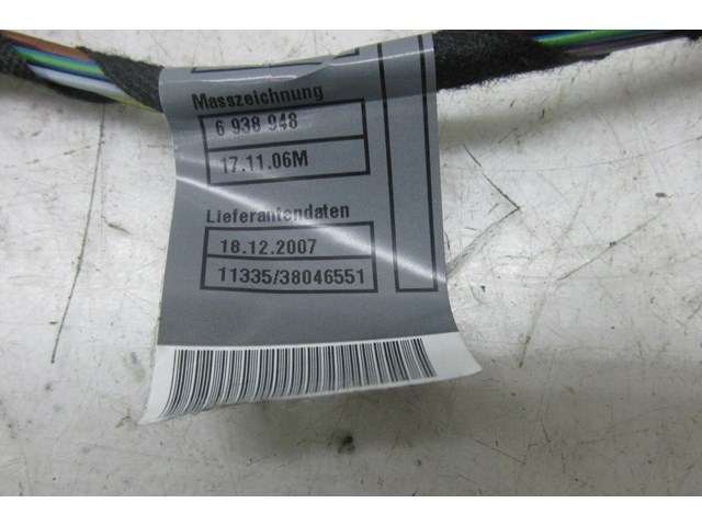 2007-2010 BMW 328xi E90 OEM RIGHT REAR NEGATIVE IBS  BATTERY CABLE UNIT 