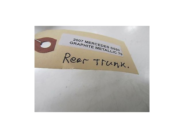 2007-2009 MERCEDES S550 W221 OEM REAR TRUNK LID UNLOCK HANDLE OPENER 