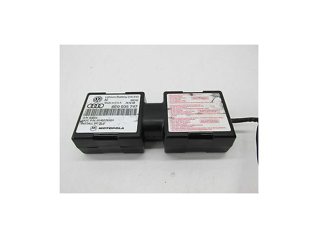 2004-2006 AUDI A8 L QUATTRO D3 OEM BACKUP LITHIUM BATTERY PACK 16.5V AC