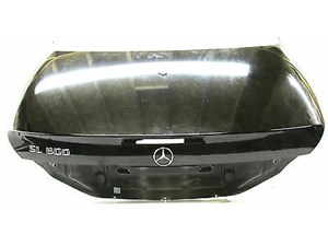2004-2006 MERCEDES BENZ SL600 R230 OEM TRUNK LID SHELL ASSEMBLY BLACK COLOR