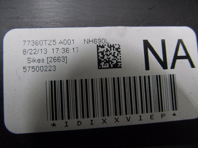 2014-2016 ACURA MDX OEM STEERING COLUMN TRIM COVER ASSEMBLY 77360TZ5A