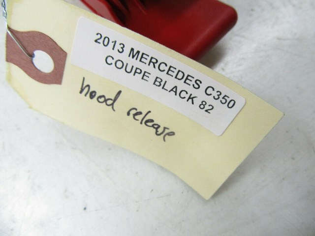 2012-2015 MERCEDES C350 COUPE OEM FRONT DASH HOOD RELEASE HANDLE LEVER