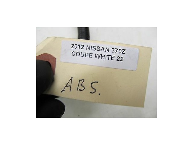 2009-2012 NISSAN 370Z COUPE OEM ABS ANTI LOCK BRAKING SYSTEM PUMP PIGTAIL PLUG