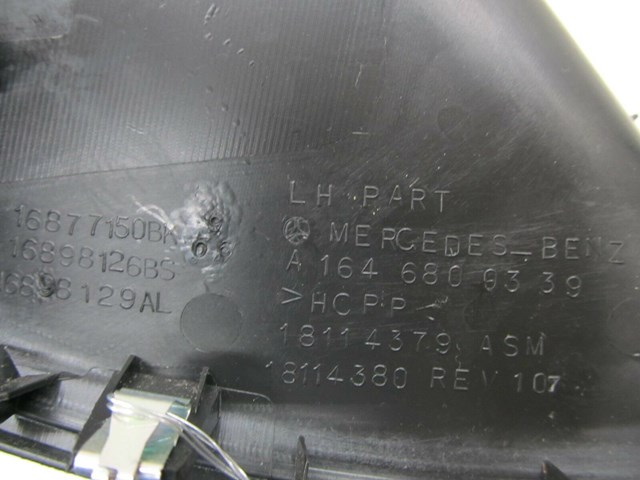 2007-2012 MERCEDES GL450 X164 OEM LEFT FRONT SIDE DASH COVER PANEL 