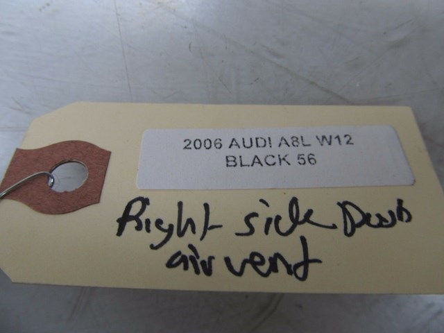 2004-2008 AUDI A8L W12 OEM RIGHT FRONT PASSENGER SIDE DASH AIR VENT 4E0 820 902