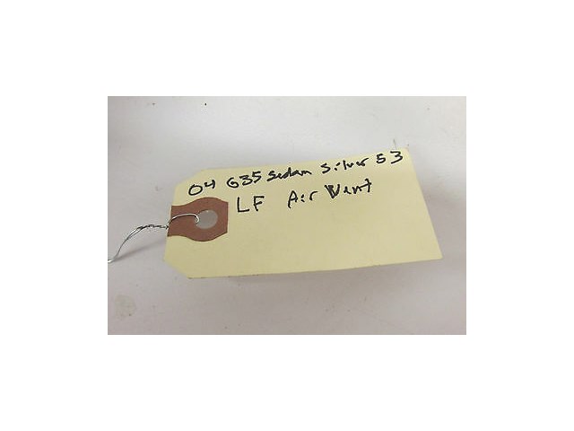 2003-2004 INFINITI G35 SEDAN OEM LEFT DRIVER SIDE FRONT DASHBOARD AIR VENT