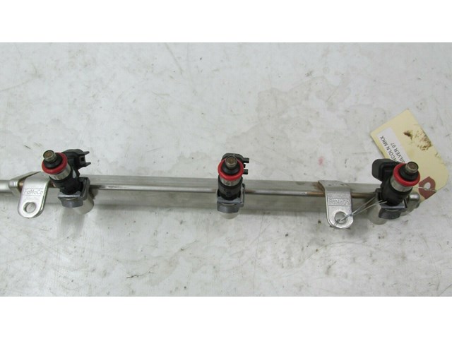 2011-2015 LINCOLN MKX OEM 3.7 L ENGINE FUEL INJECTORS WITH RAIL        