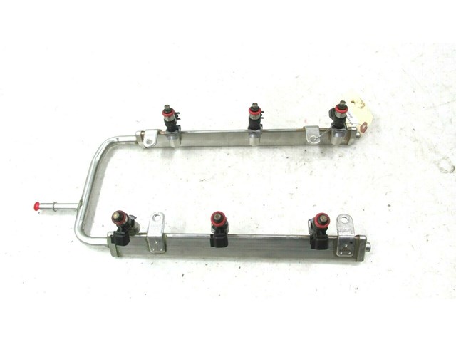 2011-2015 LINCOLN MKX OEM 3.7 L ENGINE FUEL INJECTORS WITH RAIL        