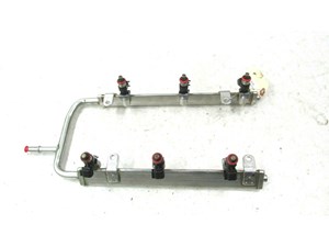 2011-2015 LINCOLN MKX OEM 3.7 L ENGINE FUEL INJECTORS WITH RAIL        