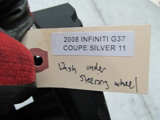 2008-2015 INFINITI G37 Q60 OEM UNDER STEERING WHEEL KNEE PANEL COVER 