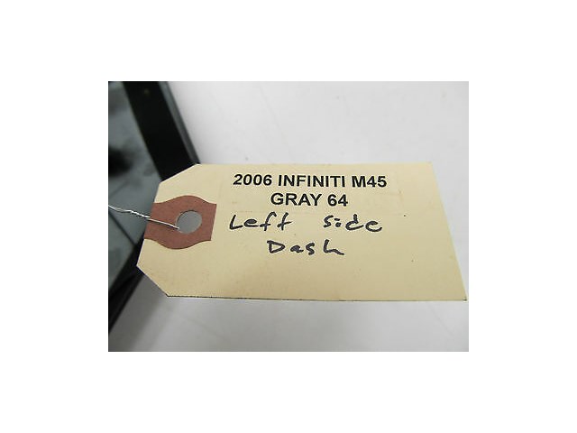 2006-2009 INFINITI M45 M35 OEM LEFT FRONT DASHBOARD DASH SIDE END COVER LID TRIM