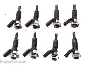 2007-2009 MERCEDES S550 W221 OEM FUEL INJECTORS SET OF 8 