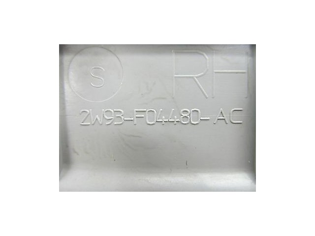 2004-2007 JAGUAR XJR X350 OEM FRONT RIGHT SIDE DASHBOARD END CAP SIDE COVER TRIM