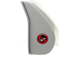 2004-2007 JAGUAR XJR X350 OEM FRONT RIGHT SIDE DASHBOARD END CAP SIDE COVER TRIM