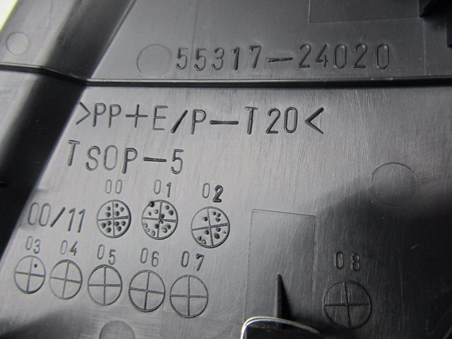  2002-2010 LEXUS SC430 Z40 OEM RIGHT PASSENGER SIDE DASH END CAP COVER TRIM