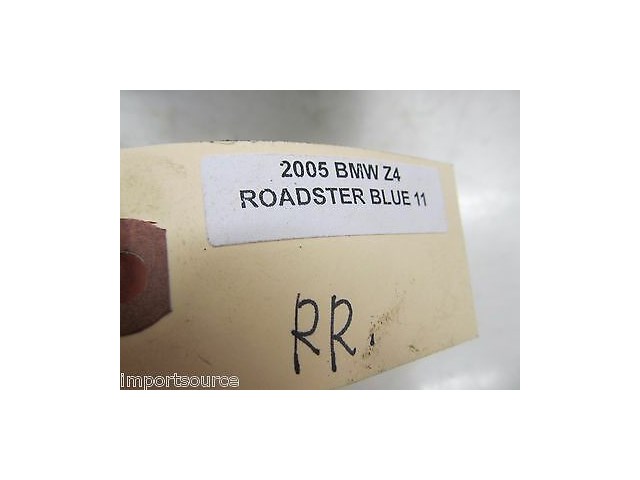 2003-2005 BMW Z4 E85 OEM REAR RIGHT CRASH IMPACT REINFORCEMENT SHOCK ABSORBER 