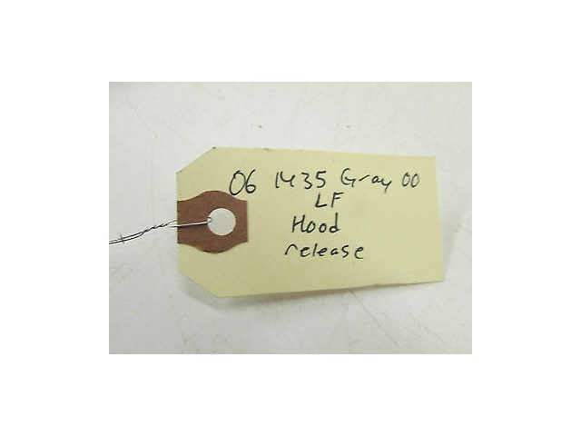 2006-2009 INFINITI M35 OEM LEFT FRONT KNEE PANEL HOOD RELEASE LEVER