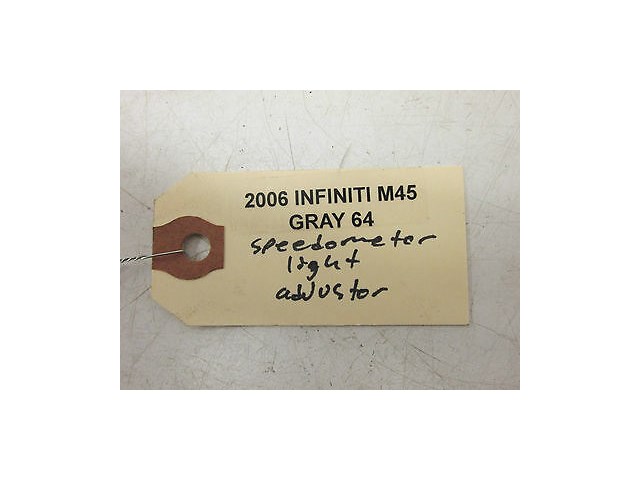 2006-2009 INFINITI M45 M35 OEM DRIVER KNEE PANEL INSTRUMENT PANEL DIMMER CONTROL