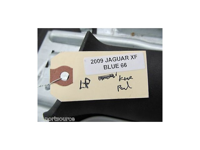 2009-2011 JAGUAR XF OEM LEFT FRONT DRIVER LOWER KNEE PANEL GRAY PAD 