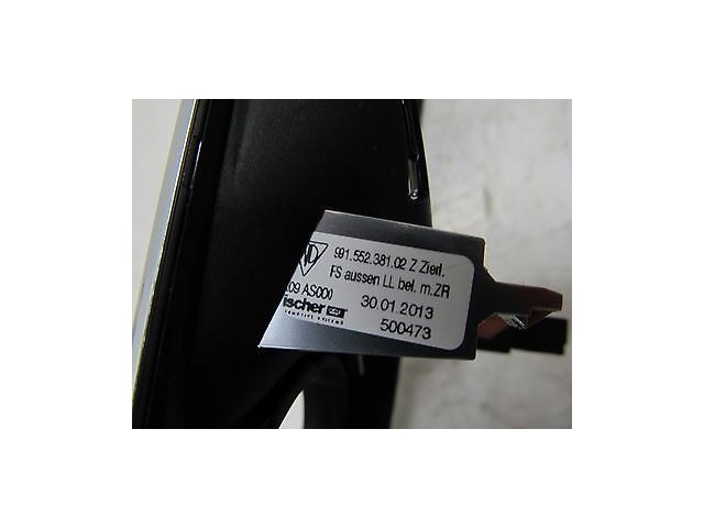 2013-2015 PORSCHE BOXSTER 981 OEM LEFT FRONT DASH HEADLIGHT IGNITION TRIM COVER