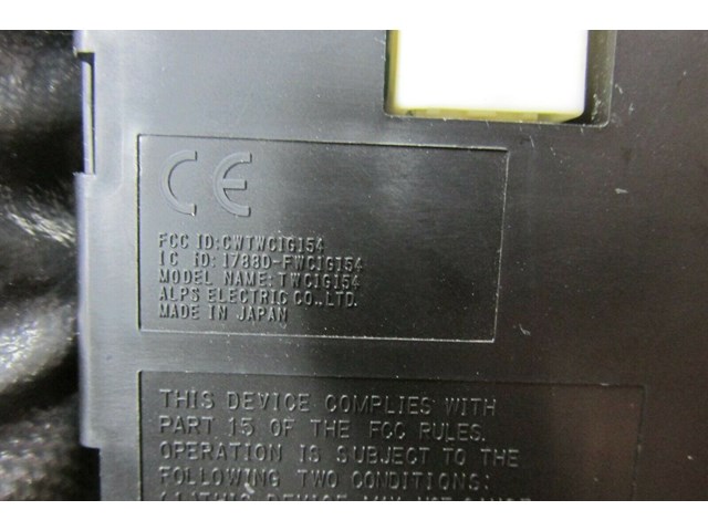  2011-2018 INFINITI M37 Q70 OEM RIGHT FRONT DASH THEFT LOCKING CONTROL MODULE