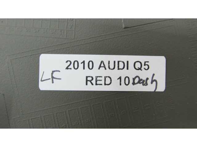 2009-2012 AUDI Q5 8R OEM LEFT FRONT DASH SIDE COVER TRIM 