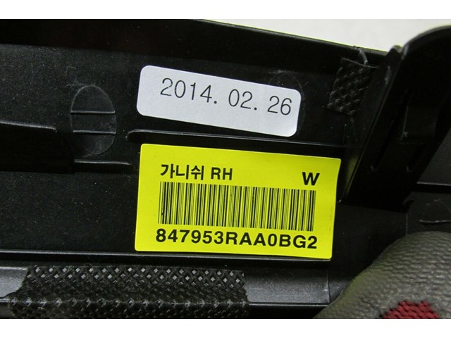 2014-2016 KIA CADENZA OEM RIGHT FRONT DASH MOLDING TRIM 