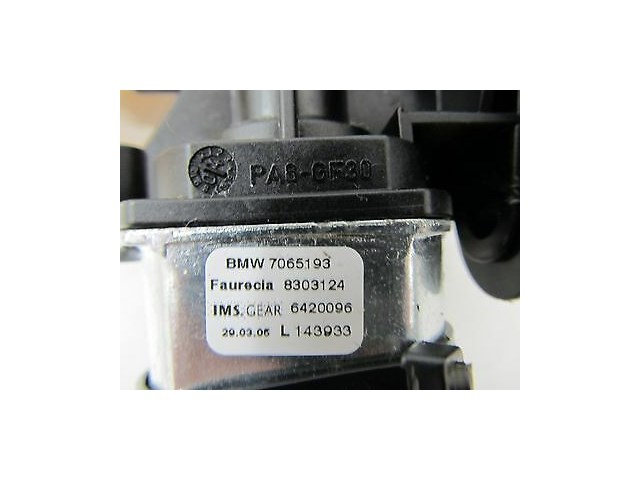 2006-2007 BMW 530XI WAGON E61 OEM LEFT FRONT UPPER BACK SEAT TILT RECLINE MOTOR