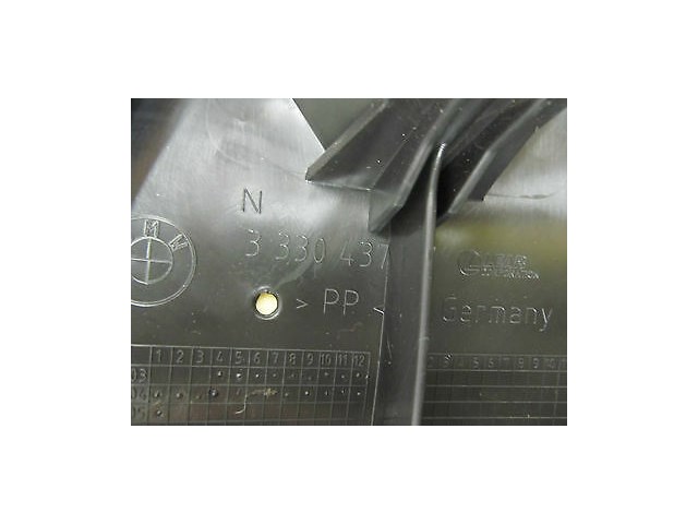 2004-2006 BMW X3 E83 OEM LEFT REAR BACK SEAT SIDE BOLSTER CUSHION GRAY LEATHER