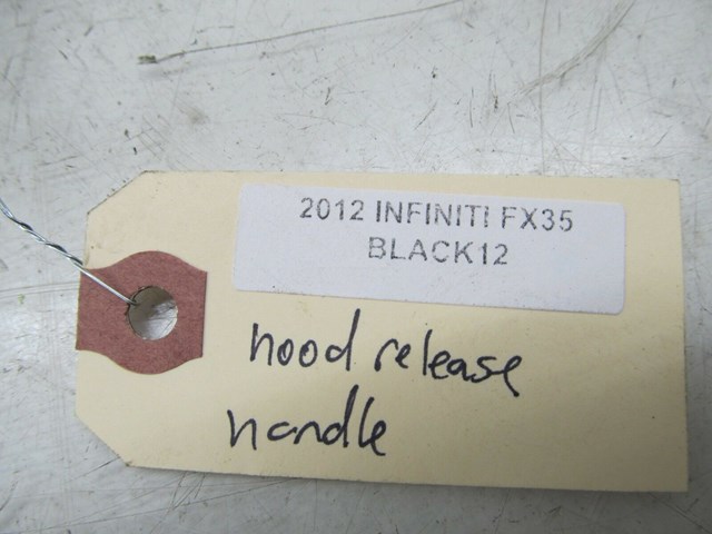 2009-2016 INFINITI FX35 QX70 OEM FRONT HOOD RELEASE HANDLE LEVER 