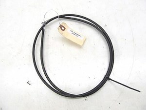 2011-2013 BMW 550i F10 N63 OEM FRONT HOOD RELEASE CABLE INTERIOR TO UNDER HOOD