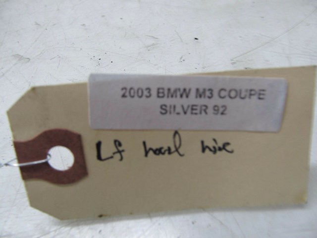 2002-2006 BMW M3 E46 COUPE OEM HOOD RELEASE OPEN CABLE CORD 