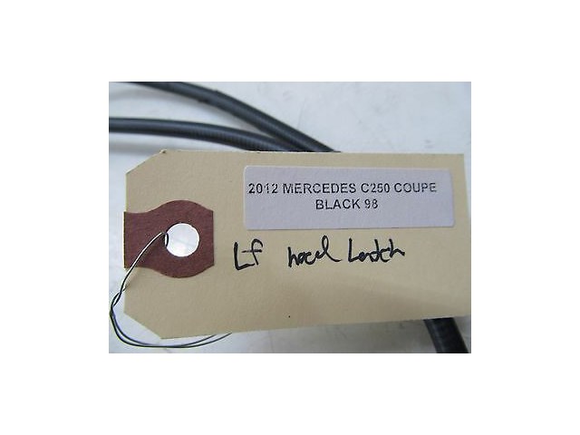 2012-2014 MERCEDES C250 W204 OEM HOOD RELEASE OPEN CABLE CORD A2048800559