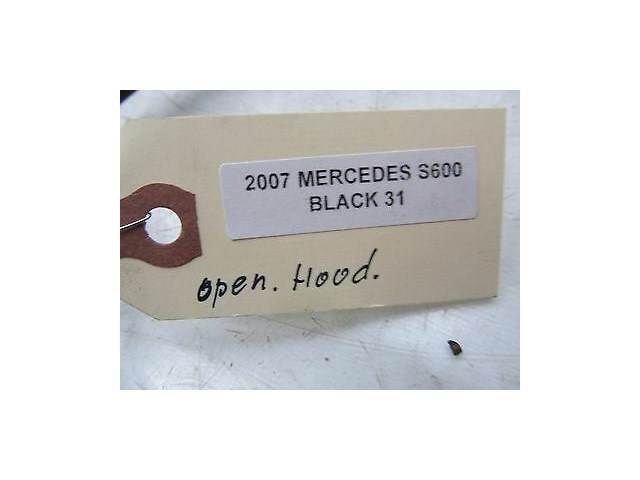 2007-2009 MERCEDES S600 W221 OEM HOOD RELEASE OPEN CORD CABLE 