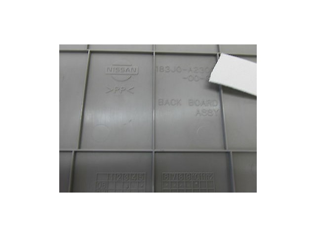 2007-2008 INFINITI G35 SEDAN OEM RIGHT FRONT SEAT BACK COVER PLASTIC GRAY COLOR 