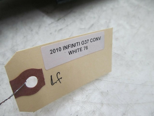 2009-2013 INFINITI G37 CONVERTIBLE OEM LEFT FRONT LOWER DASH SPEEDOMETER TRIM