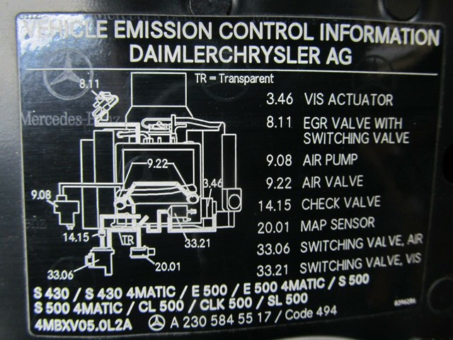 2003-2006 MERCEDES E500 W211 OEM LEFT FRONT DRIVER HEADLIGHT BRACKET SUPPORT