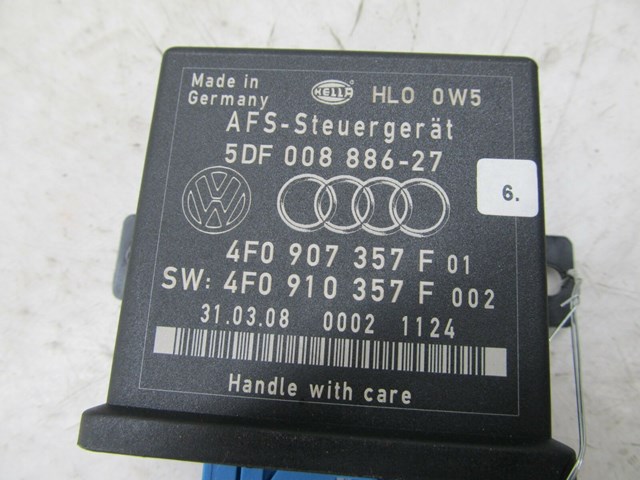 2005-2008 AUDI A6 C6 OEM RIGHT FRONT HEADLIGHT RANGE LEVELING CONTROL MODULE 