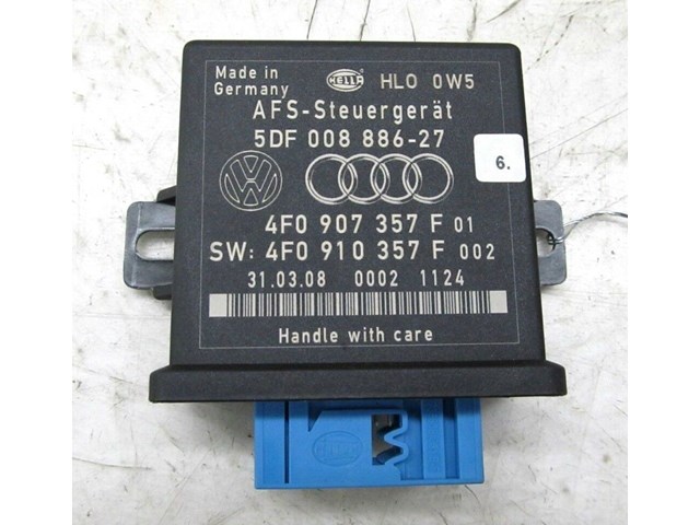 2005-2008 AUDI A6 C6 OEM RIGHT FRONT HEADLIGHT RANGE LEVELING CONTROL MODULE 