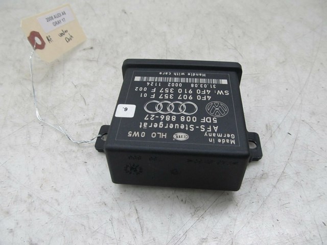 2005-2008 AUDI A6 C6 OEM RIGHT FRONT HEADLIGHT RANGE LEVELING CONTROL MODULE 